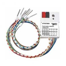 Schneider Residential MTN670804  KNX DKINTERFACE 4 IN EN 4 LED-UITG, PW  EAN: 3606485012223