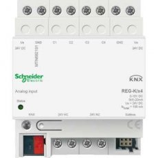 Schneider Residential MTN682191  KNX ANALOGE INGANGSMODULE 4 ingangen  EAN: 3606485100210   Op bestelling, geen terugname