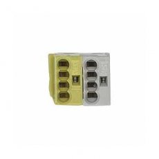 Schneider Residential MTN689702  KNX AANSLUITKLEM GL/WIT (50 STUKS)  EAN: 3606485012414   Op bestelling, geen terugname