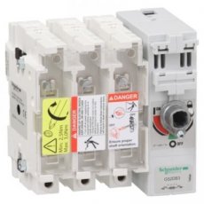 Schneider Automation GS2DB3  LASTSCHEIDER MET ZEKERINGEN 3x32A A1  EAN: 3389119411141   Op bestelling, geen terugname