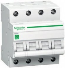 Schneider Residential R9F64406  RESI9 automaat 4P 6A C  3kA  EAN: 3606480477911