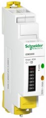 Schneider Distribution A9MEM2000  iEM2000 kWh-meter 40A 1F 230V  EAN: 3606480217401