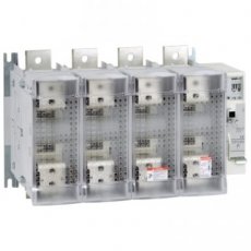 Schneider Automation GS2TB4  LASTSCHEIDER MET ZEKERINGEN    4X 800A C  EAN: 3389119411363   Op bestelling, geen terugname