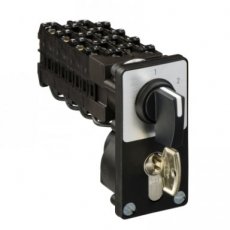 Schneider Automation K1Q034NZ4  STEP.SWITCH 4POS 4POLES BLACK HANDLE  EAN: 3389110726343   Op bestelling, geen terugname