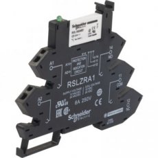 Schneider Automation RSL1PRBU  RELAIS + VOET 6MM VEER 24 VAC/VDC  EAN: 3606480077906   Op bestelling, geen terugname