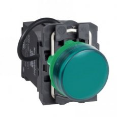 Schneider Automation XB5AV5B3  SIGNAALLAMP P-LED GN 400VAC  EAN: 3389119039642   Op bestelling, geen terugname