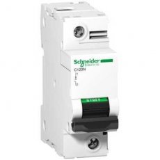 Schneider Distribution A9N18342  Automaat C120N 1P 100A  B  10kA  EAN: 3606480379161   Op bestelling, geen terugname