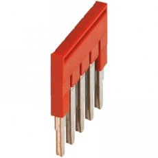 Schneider Automation NSYTRAL25  Plug-in Bridge, 5pts for 2,5mm? terminal  EAN: 3606480534089   Op bestelling, geen terugname