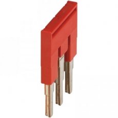 Schneider Automation NSYTRAL43  Plug-in Bridge, 3pts for 4mm? terminals  EAN: 3606480534140   Op bestelling, geen terugname