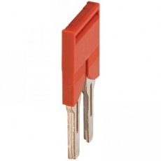 Schneider Automation NSYTRAL62  Plug-in Bridge, 2pts for 6mm? terminal  EAN: 3606480534218   Op bestelling, geen terugname