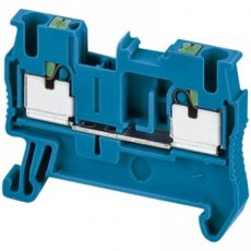 Schneider Automation NSYTRP22BL  Push-in terminal, 2pts, 2,5mm?, blue  EAN: 3606480533136   Op bestelling, geen terugname