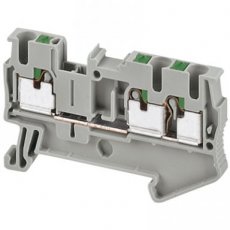 Schneider Automation NSYTRP23  Push-in terminal, 3pts, 2,5mm?, grey  EAN: 3606480533167   Op bestelling, geen terugname