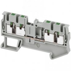 Schneider Automation NSYTRP24  Push-in terminal, 4pts, 2,5mm?, grey  EAN: 3606480533204   Op bestelling, geen terugname