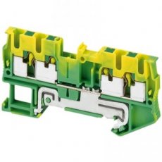 Schneider Automation NSYTRP24PE  Push-in terminal, Ground, 4pts, 2,5mm?  EAN: 3606480533228   Op bestelling, geen terugname