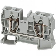 Schneider Automation NSYTRR162  Spring terminal, 2pts, 16mm?, grey  EAN: 3606480532863   Op bestelling, geen terugname