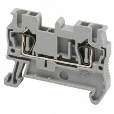 Schneider Automation NSYTRR22  Spring terminal, 2pts, 2,5mm? grey  EAN: 3606480532504   Op bestelling, geen terugname