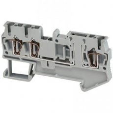 Schneider Automation NSYTRR23TB  Spring terminal BasicDisc,3pts 4mm? grey  EAN: 3606480532962   Op bestelling, geen terugname