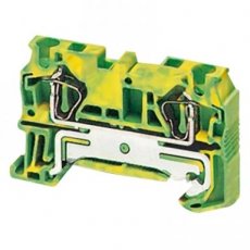 Schneider Automation NSYTRR42PE  Spring terminal, Ground, 2pts, 4mm?  EAN: 3606480532702   Op bestelling, geen terugname