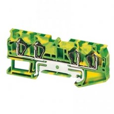 Schneider Automation NSYTRR44PE  Spring terminal, Ground, 4pts, 4mm?  EAN: 3606480532764   Op bestelling, geen terugname