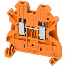 Schneider Automation NSYTRV22AR  Screw terminal, 2pts, 2,5mm? orange  EAN: 3606480531811   Op bestelling, geen terugname