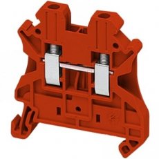 Schneider Automation NSYTRV22RD  Screw terminal, 2pts, 2,5mm? red  EAN: 3606480531828   Op bestelling, geen terugname