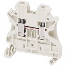 Schneider Automation NSYTRV42WH  Screw terminal, 2pts, 4mm? white  EAN: 3606480531958   Op bestelling, geen terugname