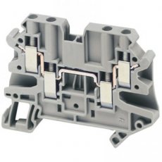 Schneider Automation NSYTRV44  Screw terminal, 4pts, 4mm? grey  EAN: 3606480532009   Op bestelling, geen terugname