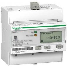 Schneider Distribution A9MEM3175  DRIEFASIGE KWH METER 63A MODBUS, LON TP/  EAN: 3606480616495   Op bestelling, geen terugname