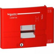 Schneider Automation LAD9ET3S  ROOD VEILIGHEIDSKAPJE TESYS D 80-95A  EAN: 3606480733260   Op bestelling, geen terugname