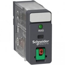 Schneider Automation RXG12B7  Relais, 1P, vergr. testkn., LED, 24VAC  EAN: 3606480688669   Op bestelling, geen terugname