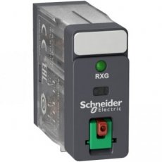 Schneider Automation RXG22B7  Relais 2P vergr. testknop LED 24VAC  EAN: 3606480689109