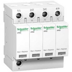 Schneider Distribution A9L08400  Overspanningsbegrenzer iPRD8 8kA 350V 4P  EAN: 3606480506536   Op bestelling, geen terugname