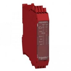 Schneider Automation XPSMCMR00004G  Mod. 4 rel. uitg (dubb),8 info Veerklem.  EAN: 3606480748882   Op bestelling, geen terugname