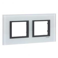 Schneider Residential MGU680047C2  DUBBELE PLAAT CLASS GLAS WIT  EAN: 8420375167009   Op bestelling, geen terugname