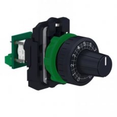 Schneider Automation XB5AD912R100K  Kop en potentiometer R100K  EAN: 3606480985096   Op bestelling, geen terugname