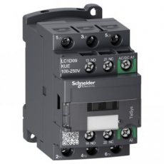 Schneider Automation LC1D09KUE  cont.-3P-AC3- &lt;= 440V 9A 100-250V AC/DC  EAN: 3606480987656   Op bestelling, geen terugname