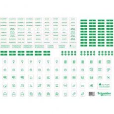 Schneider Distribution R9H13228  Resi9 symbolen plaatjes  EAN: 3606480928673   Op bestelling, geen terugname