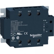 Schneider Automation SSP3A225BDT  3 PHASE SSR 530VAC 25A 24VDC THERMAL PA  EAN: 3606480579981   Op bestelling, geen terugname