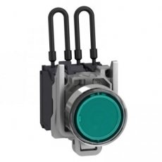 Schneider Automation XB4BW23B5  Harmony XB4 - testlamp - LED  - groen -  EAN: 3606489420574   Op bestelling, geen terugname