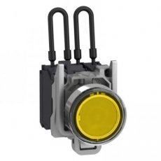 Schneider Automation XB4BW28B5  Harmony XB4 - testlamp - LED  - geel - ?  EAN: 3606489420611   Op bestelling, geen terugname