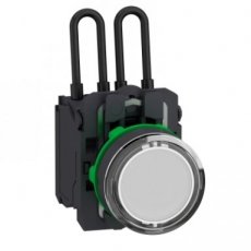 Schneider Automation XB5AW21B5  Harmony XB5 - testlamp - LED wit - ?22 -  EAN: 3606489420680   Op bestelling, geen terugname