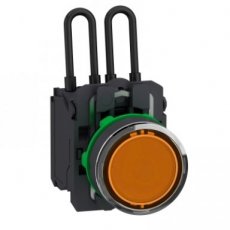 Schneider Automation XB5AW25B5  Harmony XB5 - testlamp - LED oranje - ?2  EAN: 3606489420710   Op bestelling, geen terugname