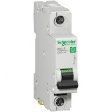 Sch M9U21106 Schneider Distribution M9U21106  MULTI9 C60H-DC 6A C 250V-DC  EAN: 3606480741623   Op bestelling, geen terugname