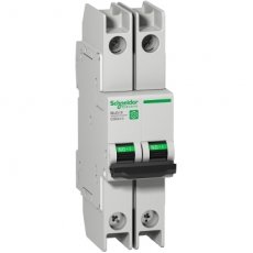 Schneider Distribution M9F52201  MULTI9 C60BPR 2P C 1A 10KA  UL489  EAN: 3606481170996   Op bestelling, geen terugname