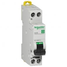 Schneider Distribution M9P22601  MULTI9 N40N 1P-N 1A C 10KA  EAN: 3606480572210   Op bestelling, geen terugname