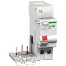 Schneider Distribution M9V11263  MULTI9 VIGI C60 2P 63A 30MA AC TYPE IEC  EAN: 3606480684548   Op bestelling, geen terugname