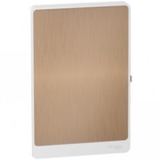 Schneider Residential R9H13423L  Resi9 porte bronze 3 rang?es 13 modules  EAN: 3606480928192   Op bestelling, geen terugname