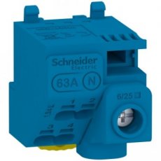 Schneider Distribution LGYT1N05  Nulleiderklem 5 aansluitingen  EAN: 3606489580032   Op bestelling, geen terugname