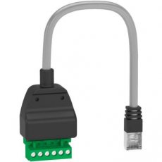 Sch LV434211 Schneider Distribution LV434211  RJ45 kabel met Mosbus adapter  EAN: 3606489842826   Op bestelling, geen terugname