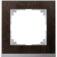 Schneider Residential MTN4010-3671  M-Pure Decor 1-gang frame Wenge  EAN: 3606480593222   Op bestelling, geen terugname